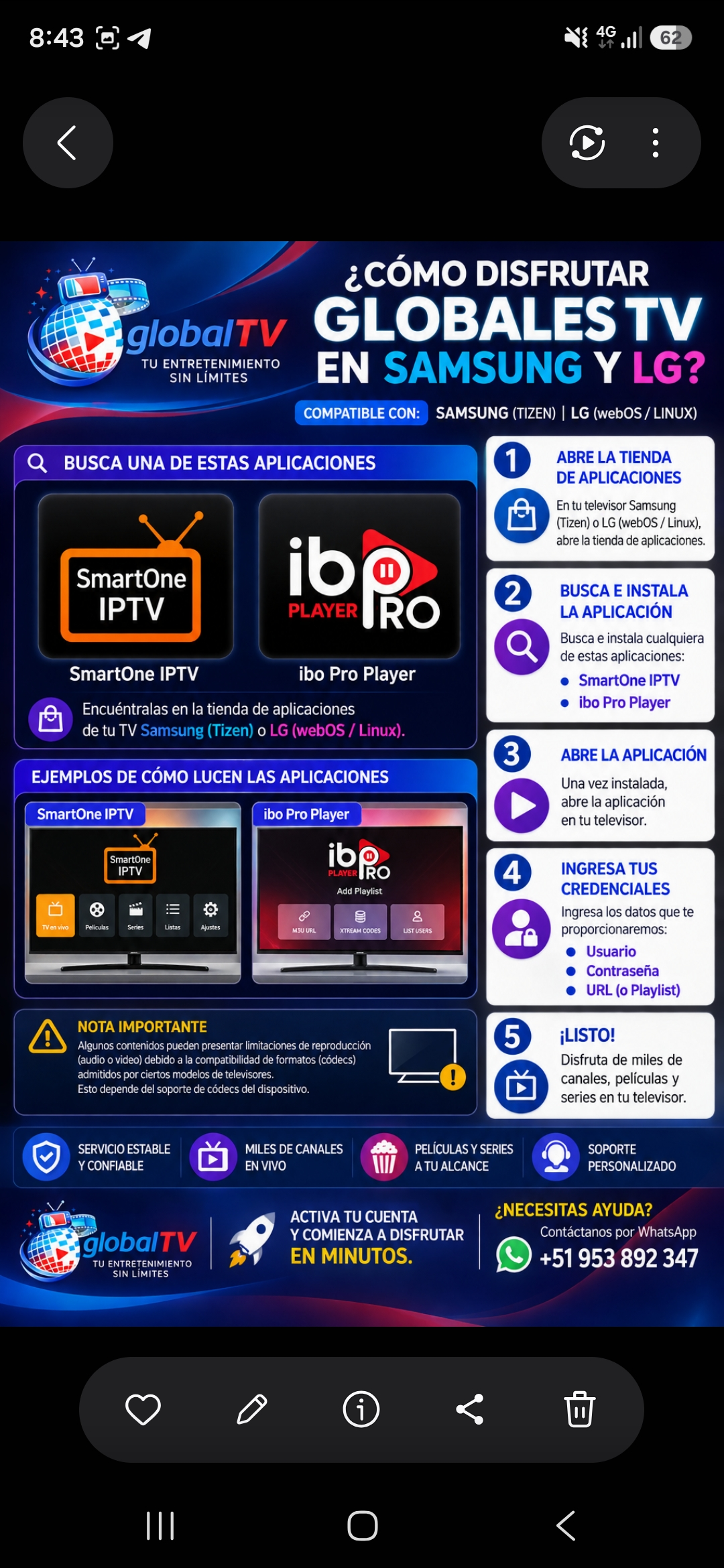 Guia Samsung LG Google TV